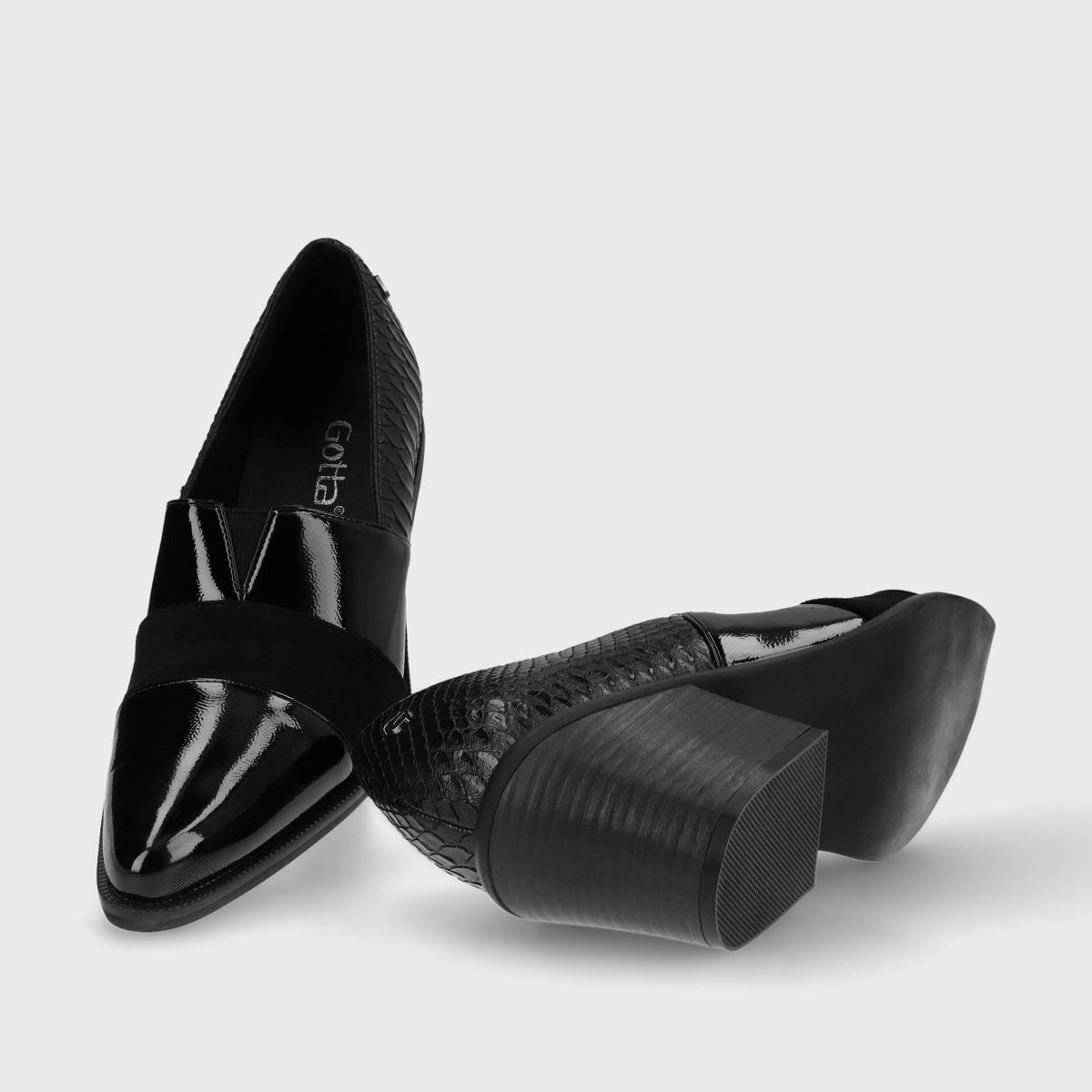 Zapato Negro Mujer 33765
