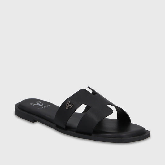 Sandalia Negra Mujer 64110