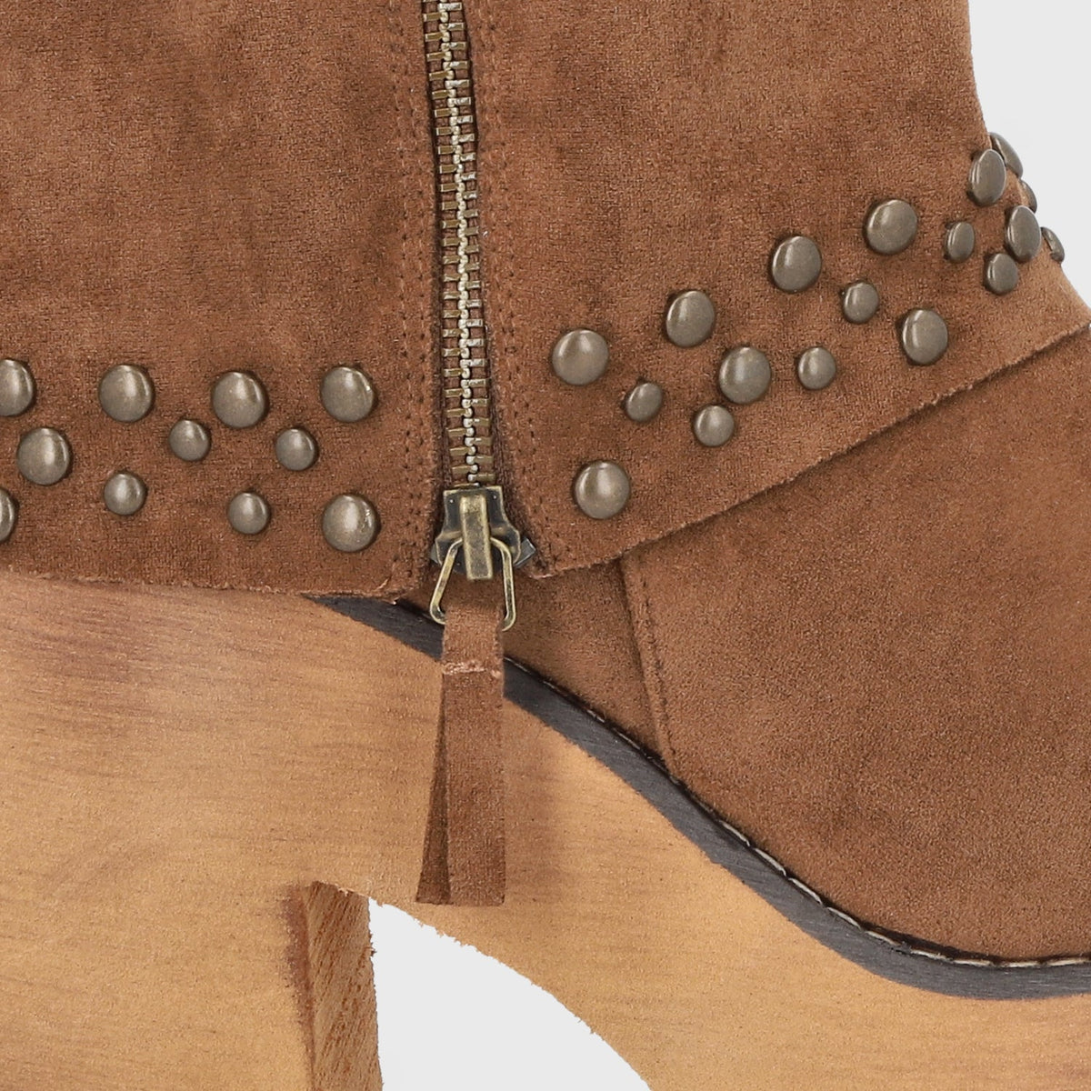 Botin Plataforma Camel Mujer 15045