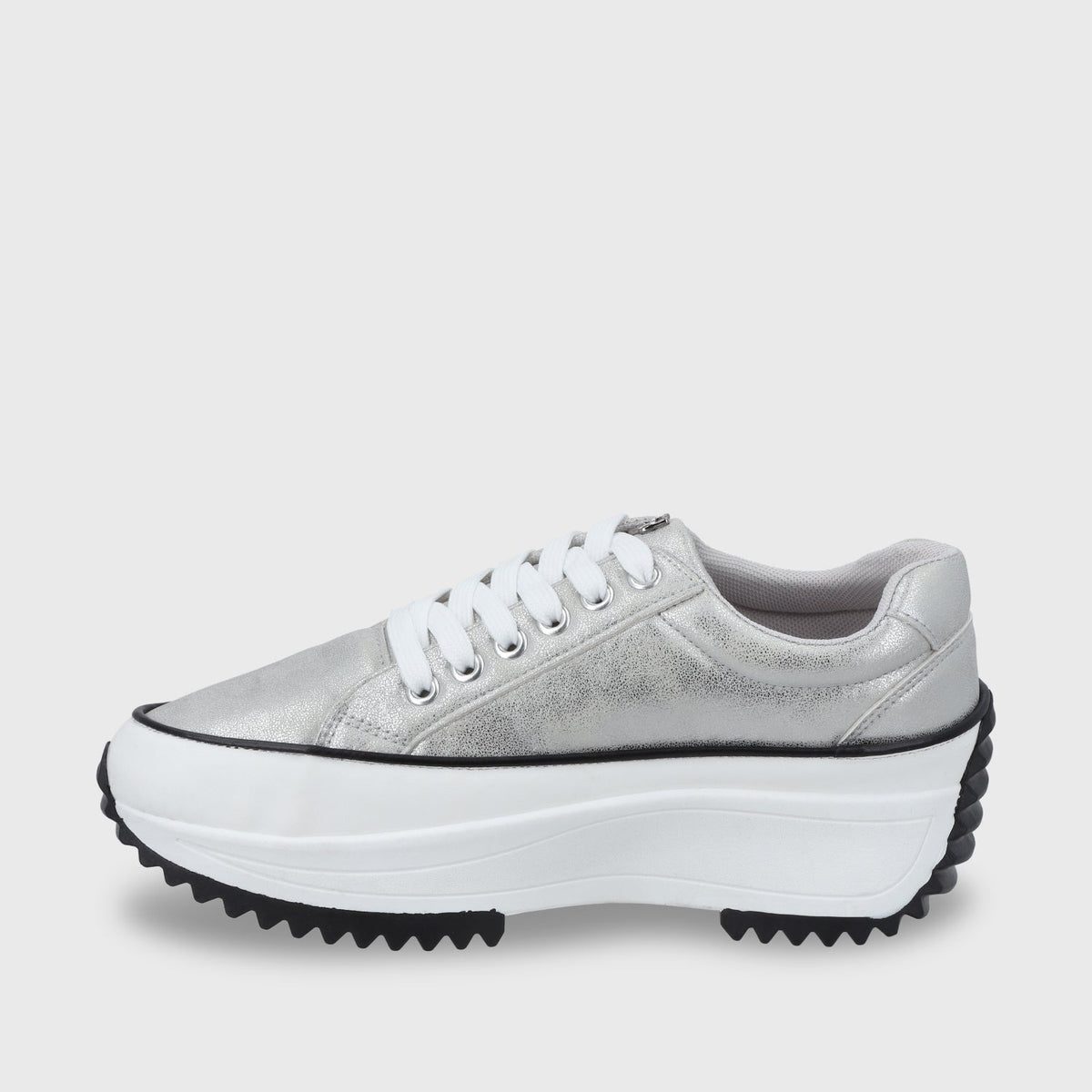 Zapatilla Plateada Mujer 25970