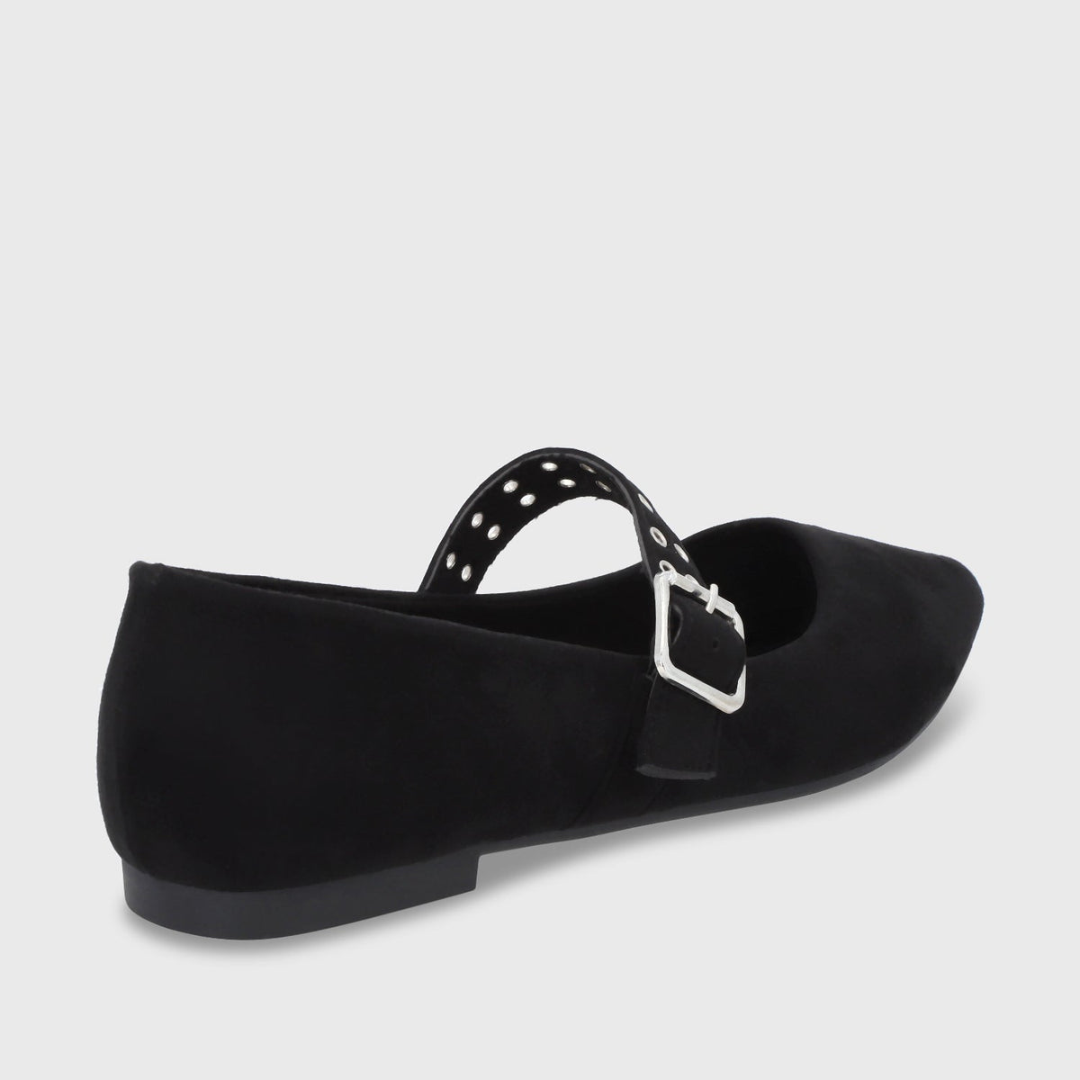 Ballerina Plana Negro Mujer 54011